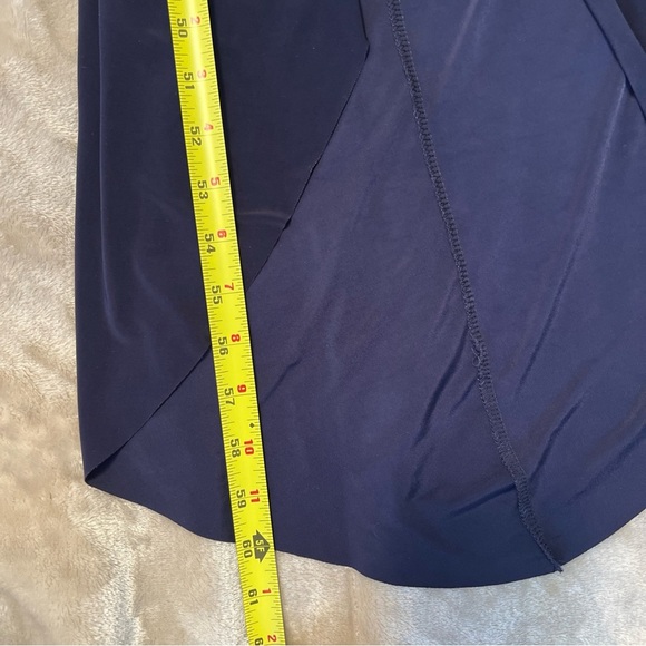 MISA Los Angeles Leza Gathered Crossover Sleeveless Tulip Maxi Dress Size Small - Picture 12 of 12